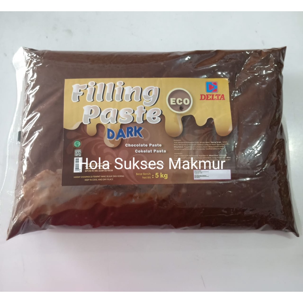 Jual Selai Chocolate Delta Kg Filling Paste Chocolate Selai Pasta Coklat Ekonomis Pa Besar