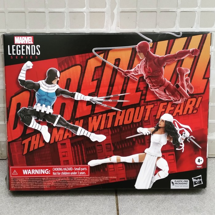 Marvel Legends Daredevil, Elektra, Bullseye new sealed hotsell in box