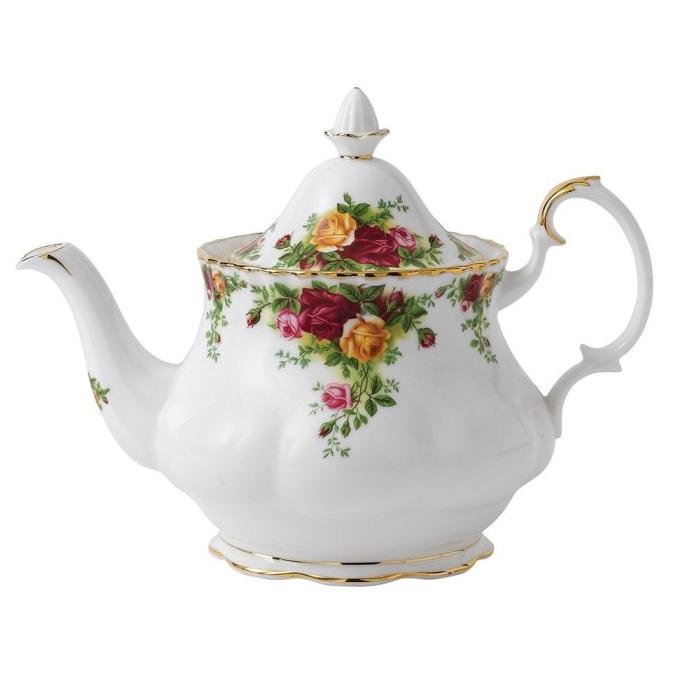 Jual AUTHENTIC ROYAL ALBERT OLD COUNTRY ROSES TEAPOT LARGE TEKO TEH ...
