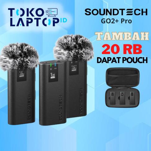 Jual Discount Soundtech Go2+ Wireless Microphone 2.4Ghz Dual-Channel ...