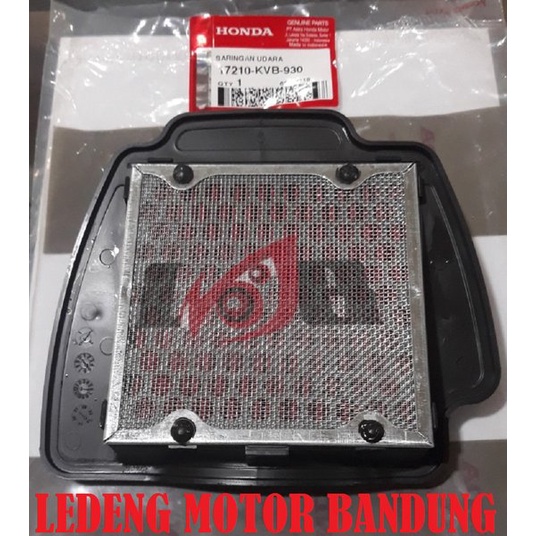 Jual Original Saringan Filter Udara Vario Lama Karbu Kvb Original Honda Ahm Shopee Indonesia