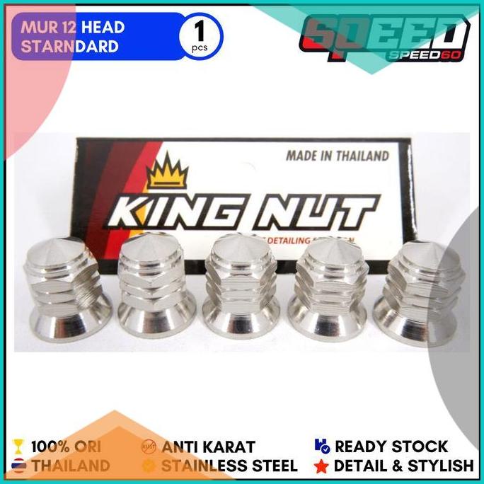 Jual Mur Head Blok Mesin Drat M Probolt Stainless King Nut