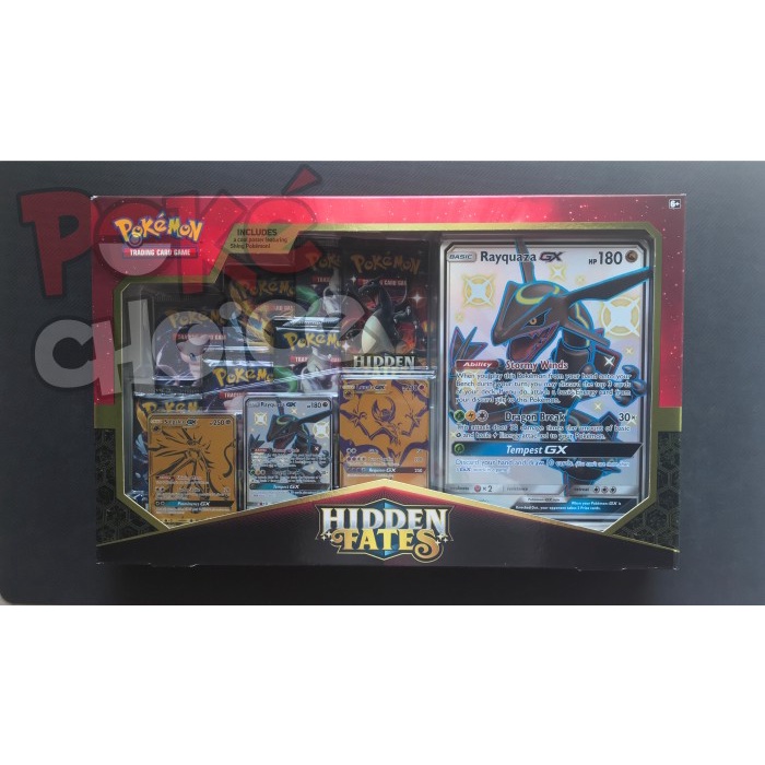 Jual Pokemon Card Eng Hidden Fates Premium Powers Collection Box Sealed ...