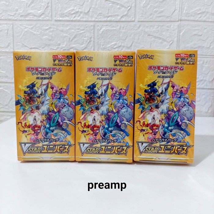 Jual Pokemon Card Japan Vstar Universe Booster Box Factory Sealed