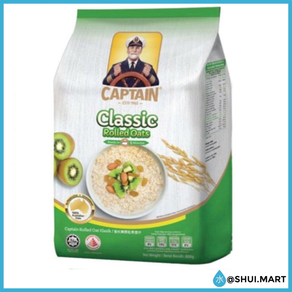 Jual Captain Oats / Oat Sereal / Cereal Instant Oatmeal Oat Meal Merah ...