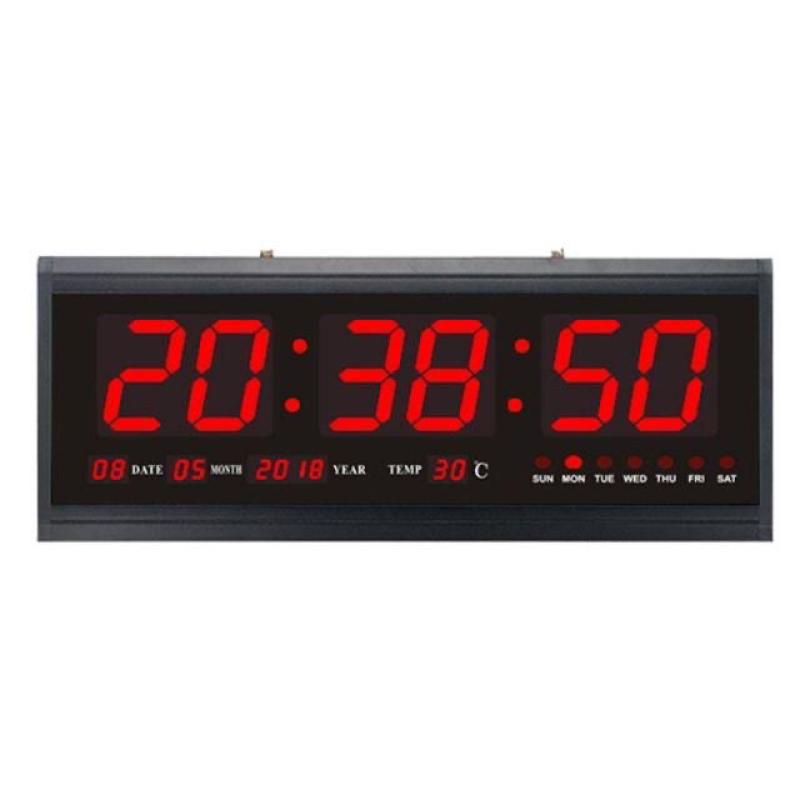 Jual Jam Dinding Digital Led Tembok Clock 4819 Merah | Shopee Indonesia