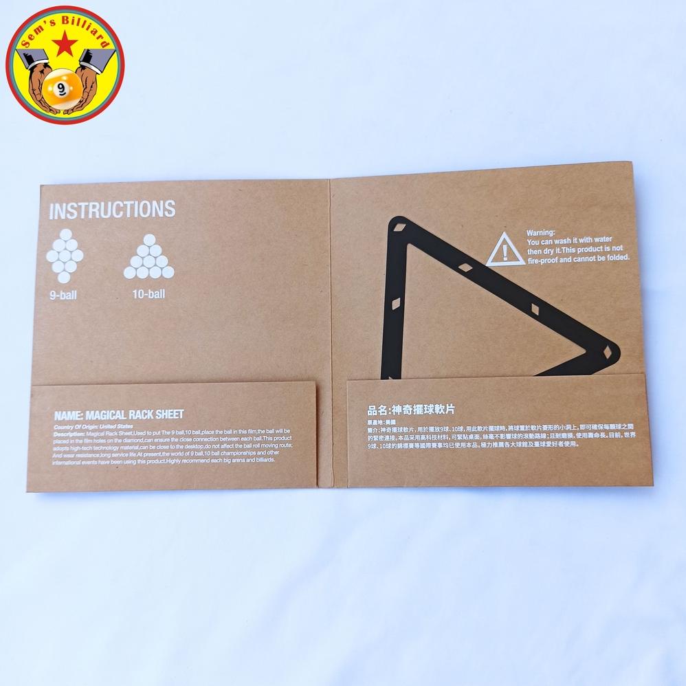 Jual Magic Rack - Lil Triangle - Rack Billiard - Segitiga Billiar 1 Pc ...