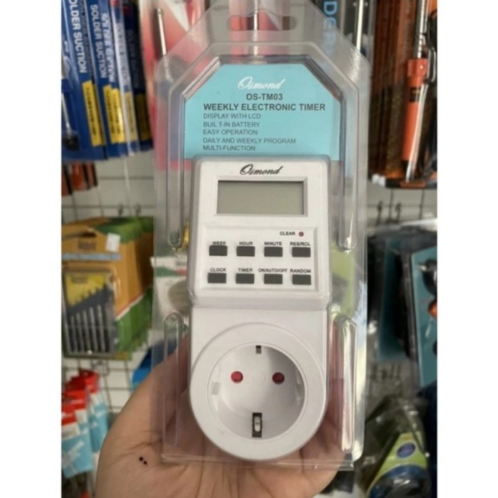 Jual Timer Manual Otomatis Stop Kontok 24 Jam | Shopee Indonesia