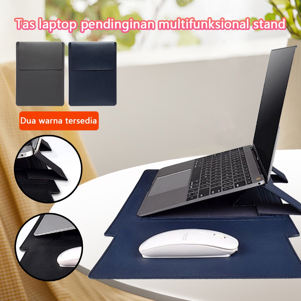 Jual Tas Laptop Sarung Macbook Air 13.3/14inch Kulit Leather Case ...