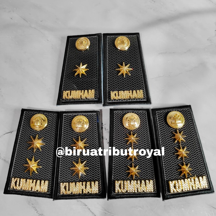 Jual Pangkat Pdh Kumham 4c , 4b , 4e Terbaru - Kemenkumham | Shopee ...