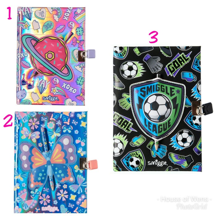 Jual Smiggle Poppin Scratch 4 Scent A5 Lockable Notebook Diary Smiggle Shopee Indonesia