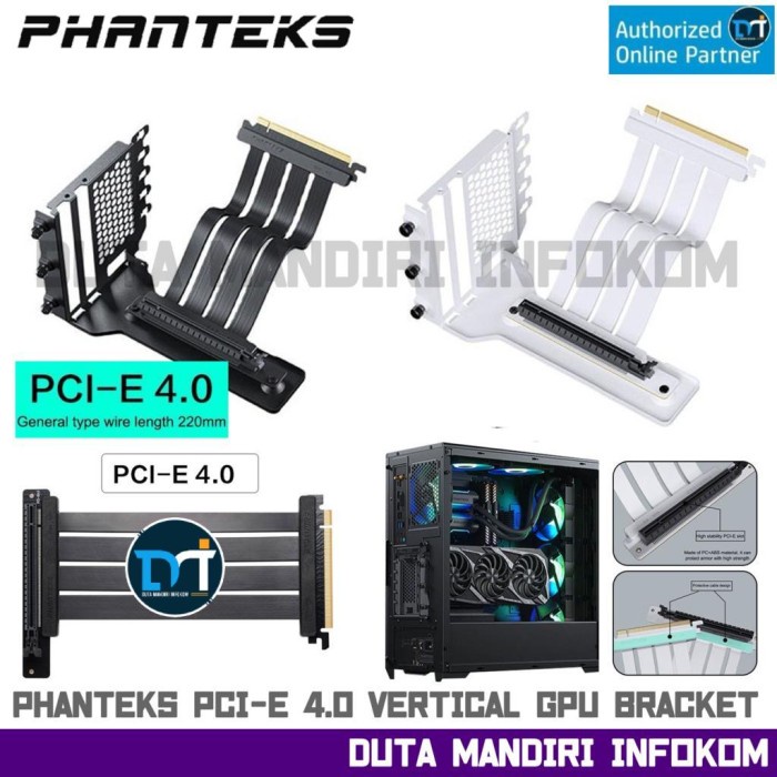 Jual Phanteks Pci E Vertical Gpu Bracket Gen X I Universal Bracket Shopee Indonesia