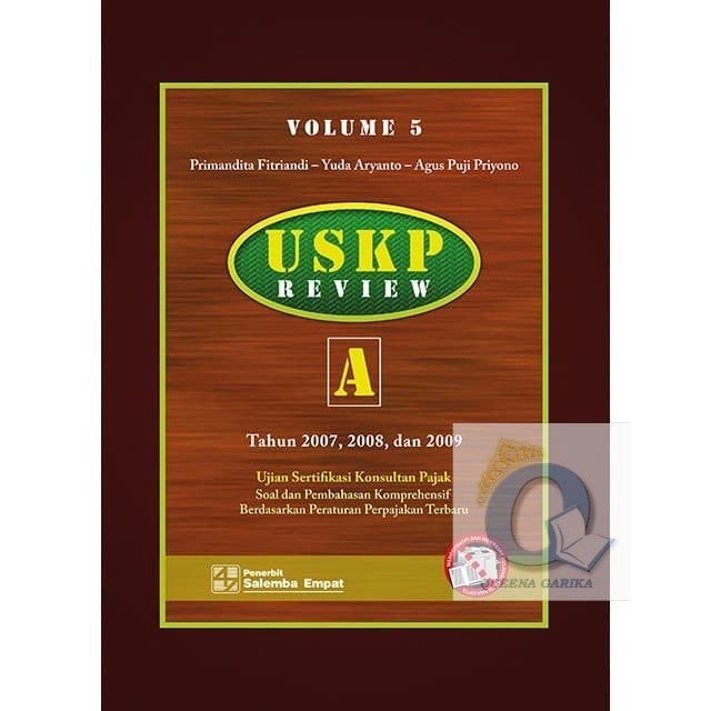 Jual ORIGINAL !! USKP REVIEW A VOLUME 5 Ujian Sertifikasi Konsultan ...