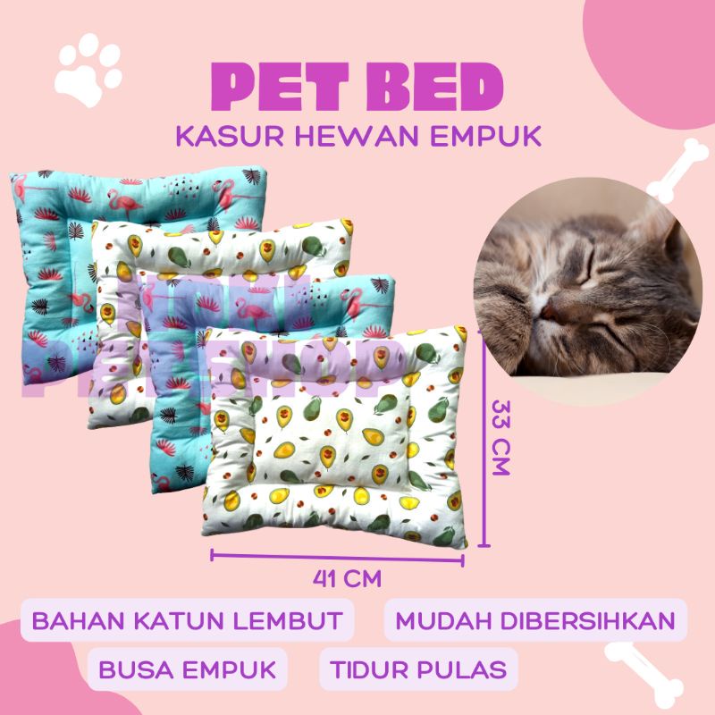 COD ) Tempat Tidur kucing/Warm Bed/Bantal Kucing/Pets Bed Motif LV dan  Hemat