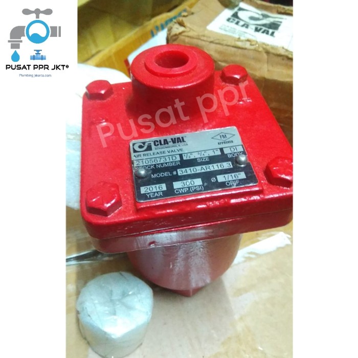 Jual [Original] ClaVal Air Release Valve/ Automatic Air Vent Aav