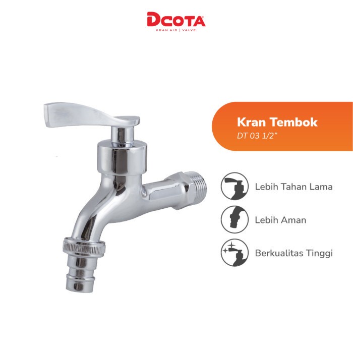 Jual Dcota Kran Air Tembok / Taman DT 03 1/2