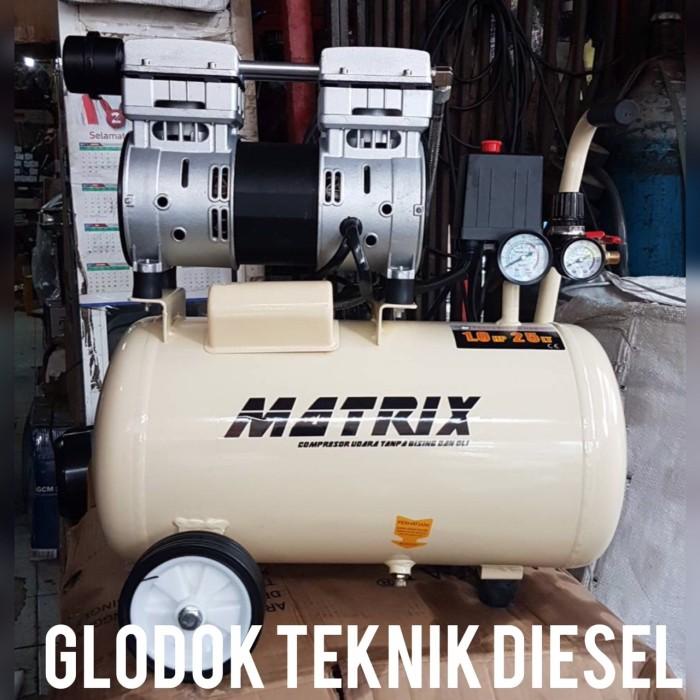 Jual Kompresor Oilless 1 Hp Matrix Oil Free Compressor Ofs750-25 Oil ...