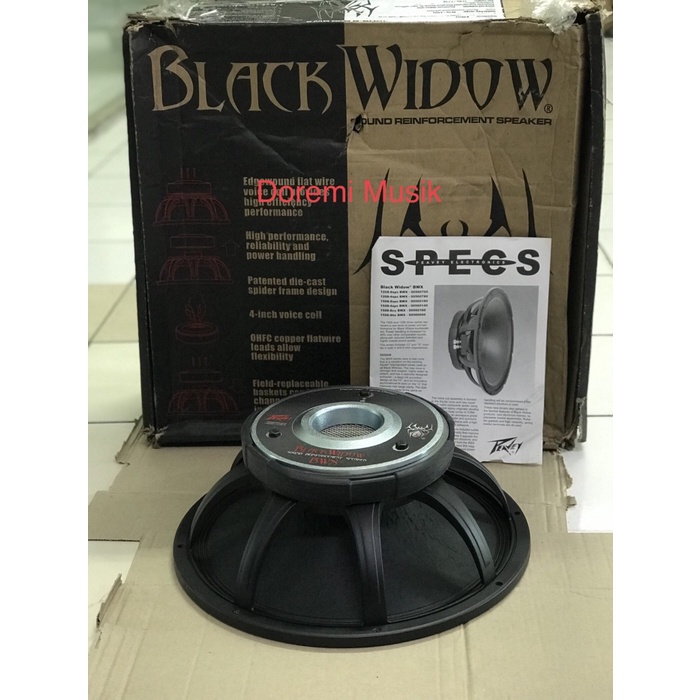 Ion Tailgater Speaker Peavey Black Widow 1508-8 HE BWX Speaker