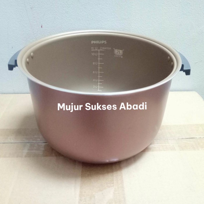 Jual Promo Panci / Teflon / Inner Pot Rice Cooker Philips Hd3128 Hd3132 Hd3118 Original Shopee