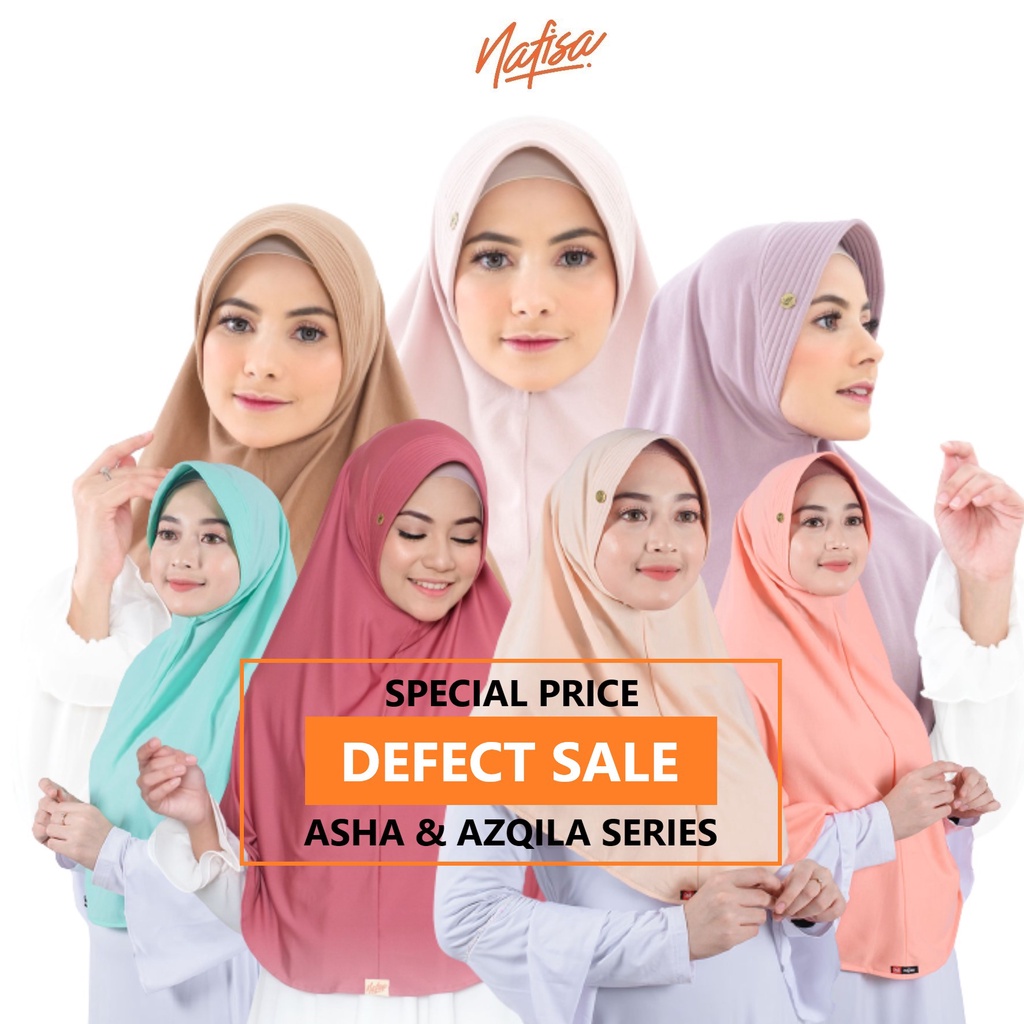 Jual Nafisa Special Price Asha Azqila - Hijab Promo Grade B / Defect ...