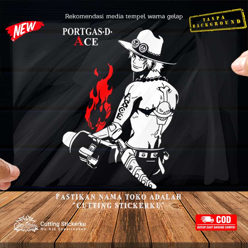 Jual Cutting Stiker Chill Ace Variasi Motor Mobil Sticker Timbul Keren