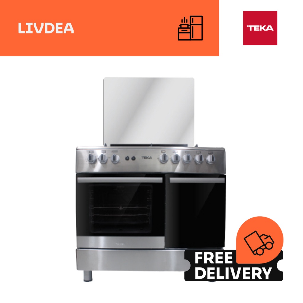 Jual TEKA FS 96 5G SS FREESTANDING COOKER / KOMPOR BERDIRI FD
