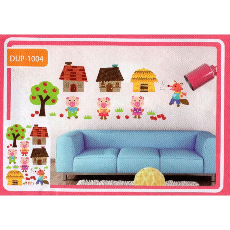 Jual Sticker Dinding Pohon Rumah babi | Shopee Indonesia