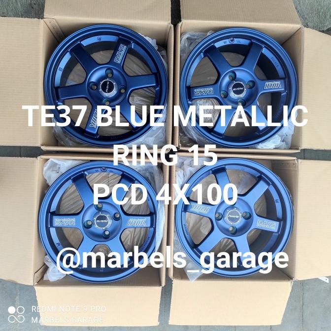 Jual VELG SUPERCOPY TE37 RING 15 PCD 4X100 | Shopee Indonesia