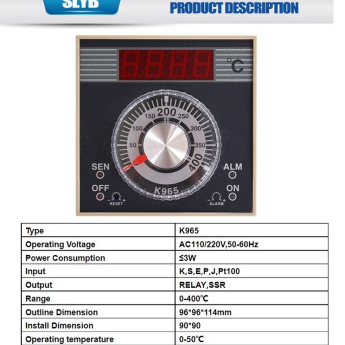 Jual $+$+$+$+] Modul Temperature Thermostat suhu Digital Oven Deck ...