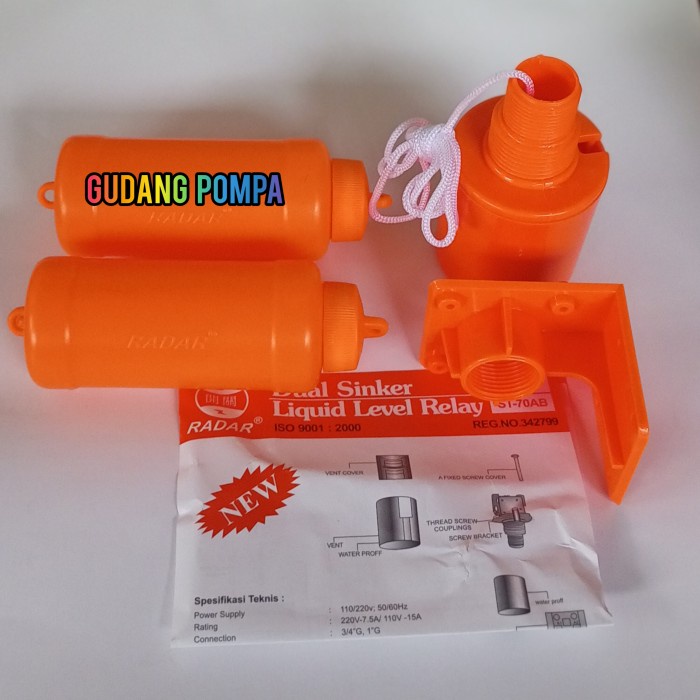 Jual Terbaru Jpradar St - 70 Ab Pelampung Air Otomatis Radar Otomatis ...
