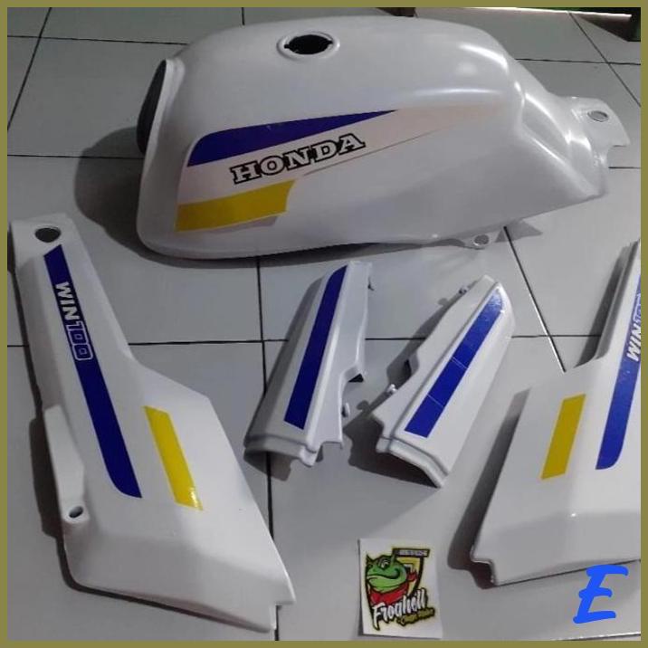 Jual Body Set Tangki Putih Honda Win Bodi Set Tangki Honda Win