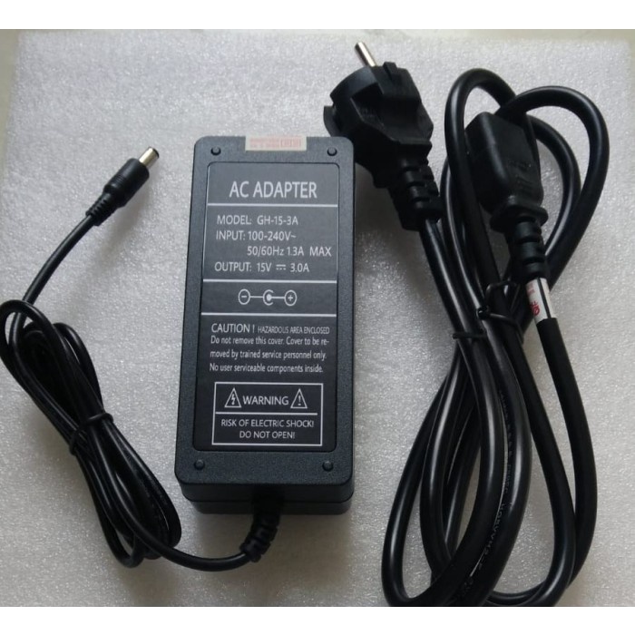 3 V - 12 V universele voeding incl. 6 DC adapters - max. 12 W en 1 A