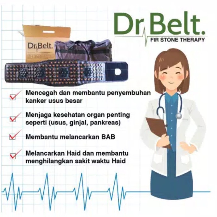 Jual DR. BELT Sabuk Terapi Kesehatan - Dr Belt Original Erin MI ...