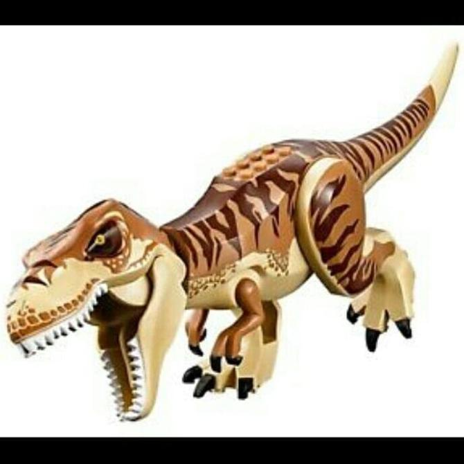 Jual fiw Lego Building Block Jurassic Dinosaurus World Tyrannosaurus T ...