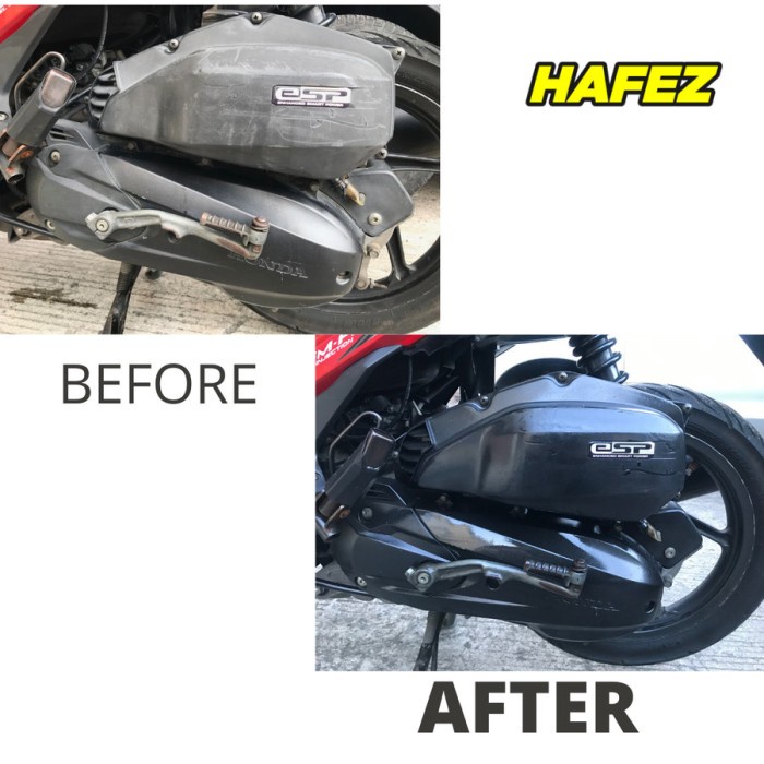 Jual Promo Hafez Restorer - Penghitam Body / Pengkilap Bodi Motor Mobil ...