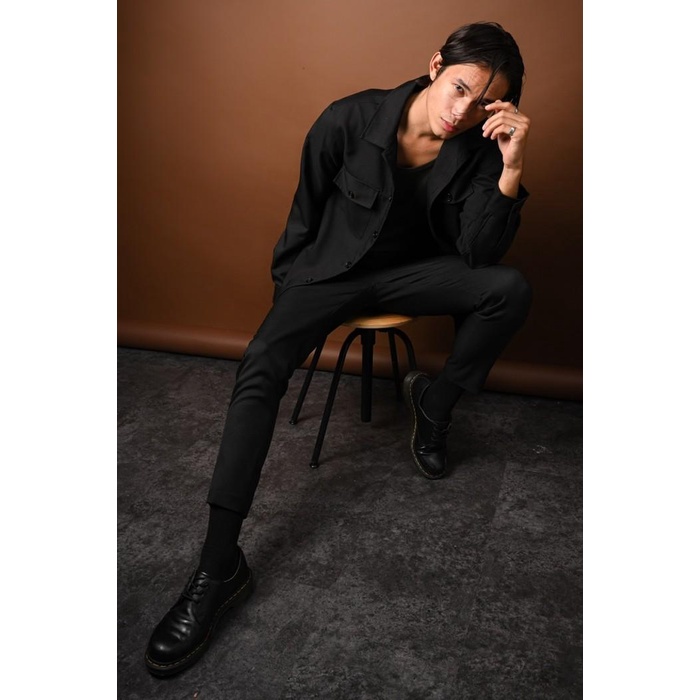 Jual TERLARIS - JAKET PREPP STUDIO FOSTRA JACKET BLACK | Shopee Indonesia