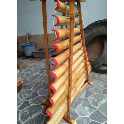 Jual Alat Musik Bambu Rindik Bali Tradisional 1 | Shopee Indonesia