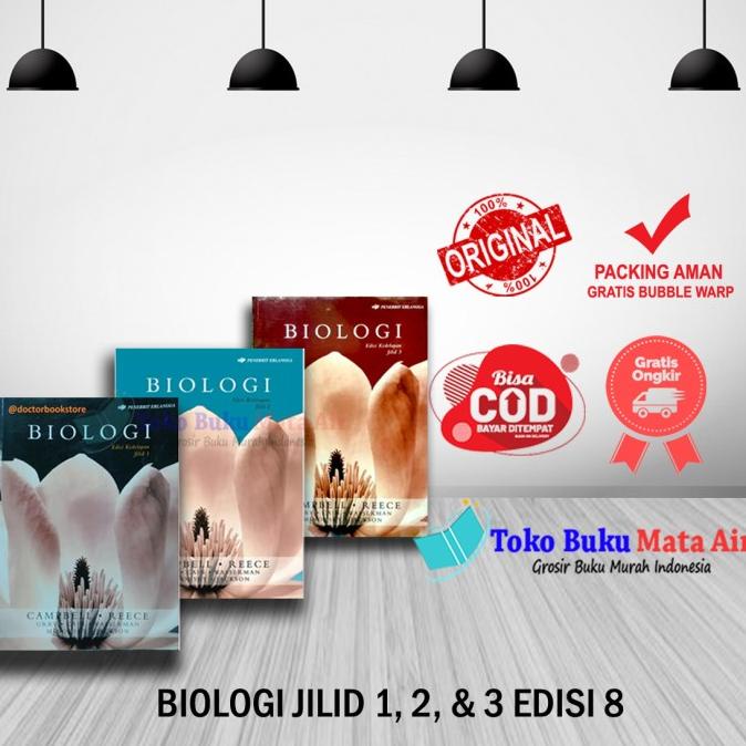 Jual Hits!! Best Seller Original Biologi Jilid 1, 2 & 3 Edisi 8 ...