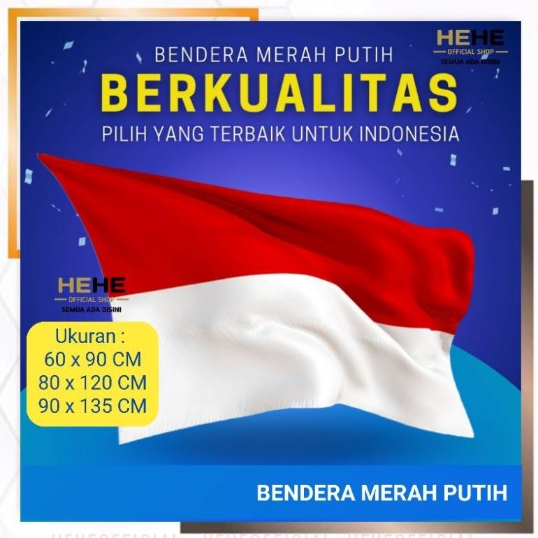 Jual Murah Bendera Merah Putih Bendera Indonesia National Flag Bahan ...