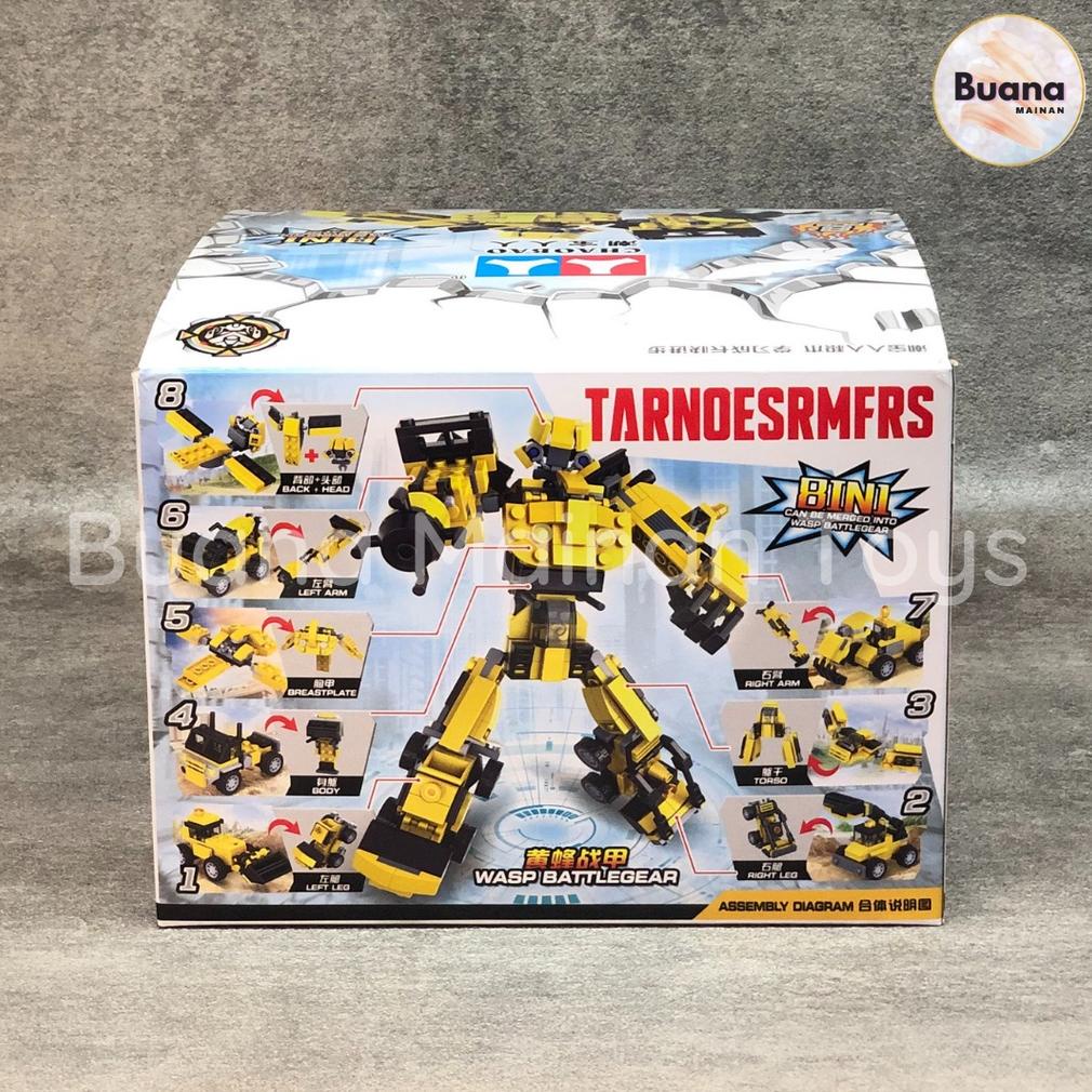 Jual BRICK CHAOBAO TRANSFORMERS BUMBLEBEE COMBINE SET MAINAN EDUKASI ...
