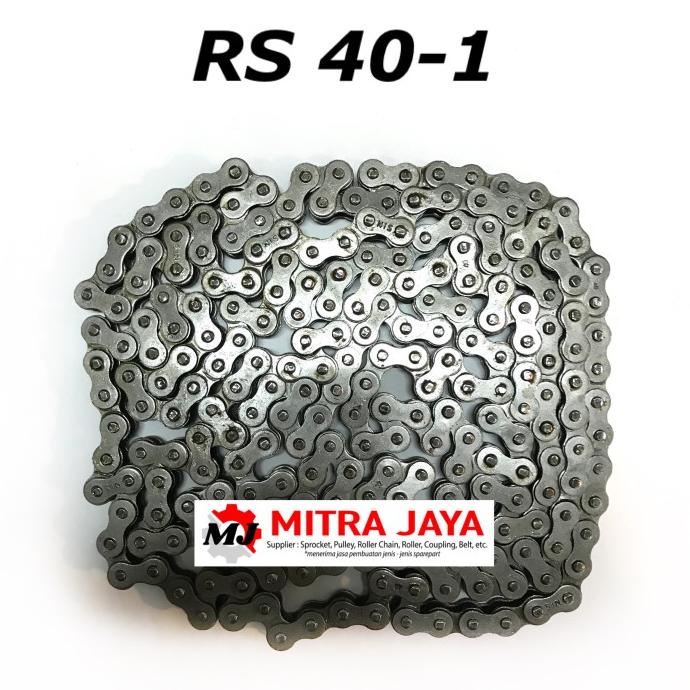 Jual Roller Chain Rs 40-1 (Rantai Sprocket Single) | Shopee Indonesia