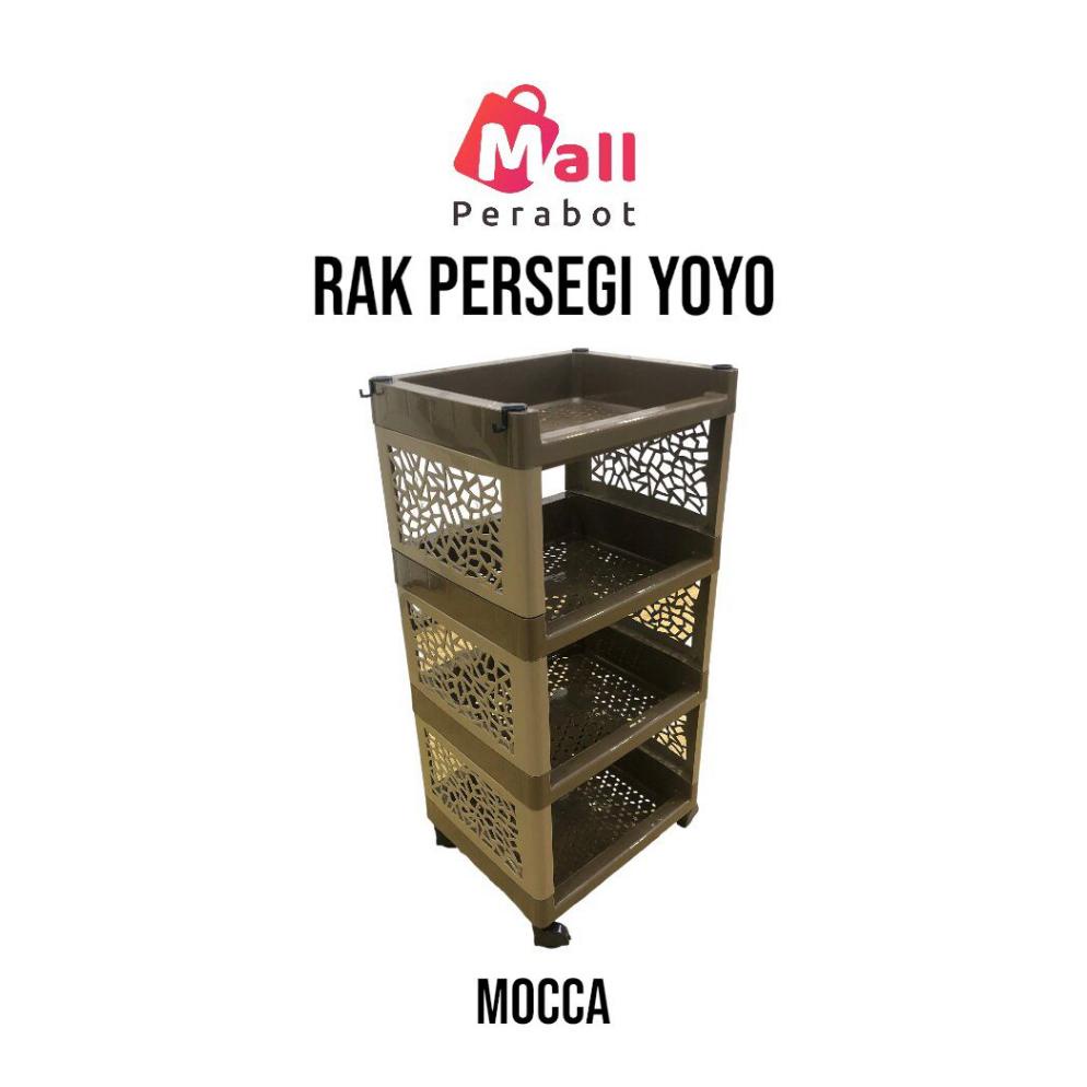 Jual Mall Perabot | Rak plastik Serbaguna | Persegi Panjang / Sudut 4 ...