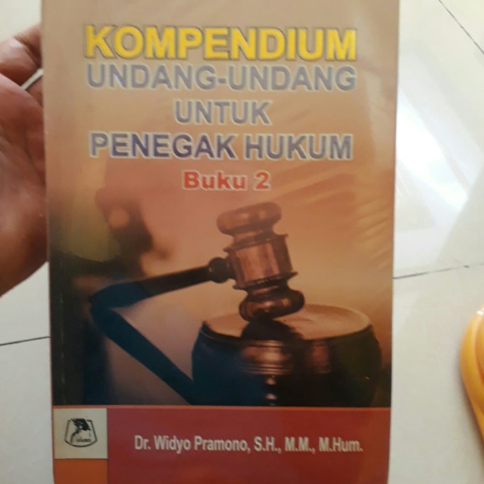 Jual HOT SALE!!! BUKU KOMPENDIUM UNDANG UNDANG UNTUK PENEGAK HUKUM BUKU ...