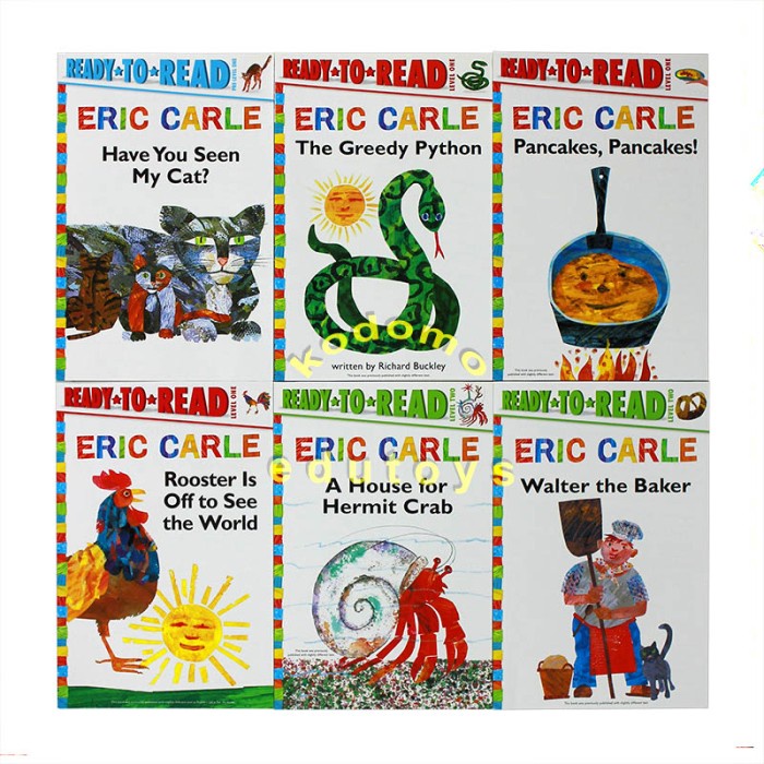 Jual PROMO!!! THE ERIC CARLE READY TO READ COLLECTION (BOXED SET 6 ...