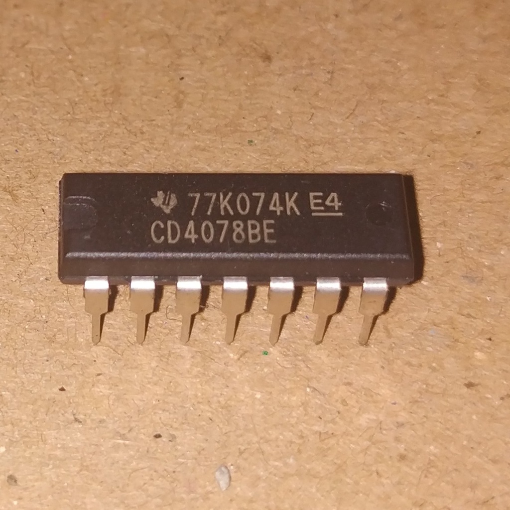Jual IC 4078 CMOS CD4078 HCF4078 TC4078 MC14078 CD4078BE | Shopee Indonesia