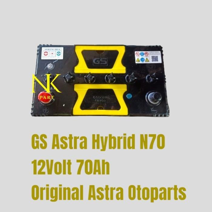 Jual Aki Mobil Isuzu Truk Elf NHR 55, DMax Accu GS Astra Hybrid N70