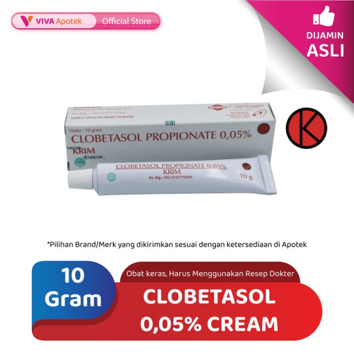 Jual Clobetasol 0,05% Cream   Radang Kulit   Psoriasis   Eksim (10 