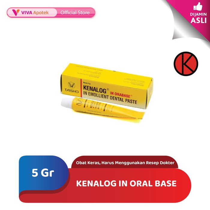 Jual Kenalog In OraBase (5 gram) Shopee Indonesia
