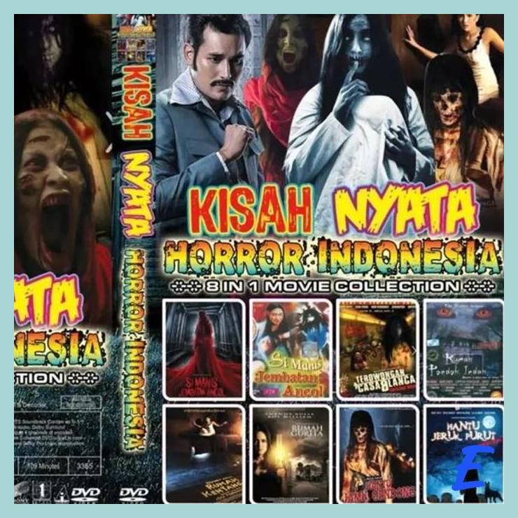 Jual Hnp Koleksi Kaset Dvd 8 Judul Film Kisah Nyata Horor Indonesia Lengkap Film Horor 