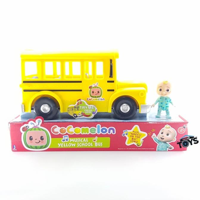 Jual Cocomelon CoComelon Musical Yellow School Bus Original | Shopee ...